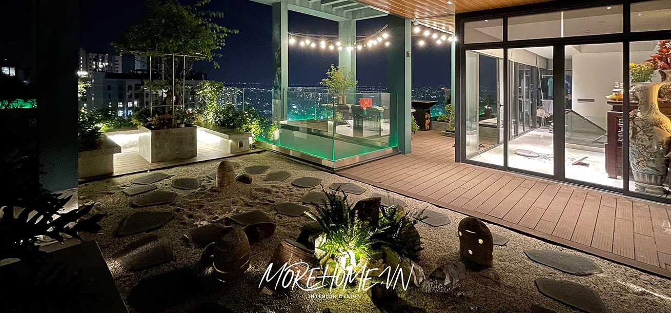 Thi công chung cư cao cấp tại Penthouse Ecopark - MOREHOME